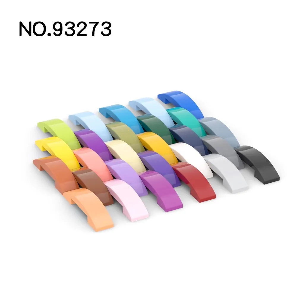 Ladrillos de construcción MOC – Piezas curvas 4x1 compatibles - imagen 2
