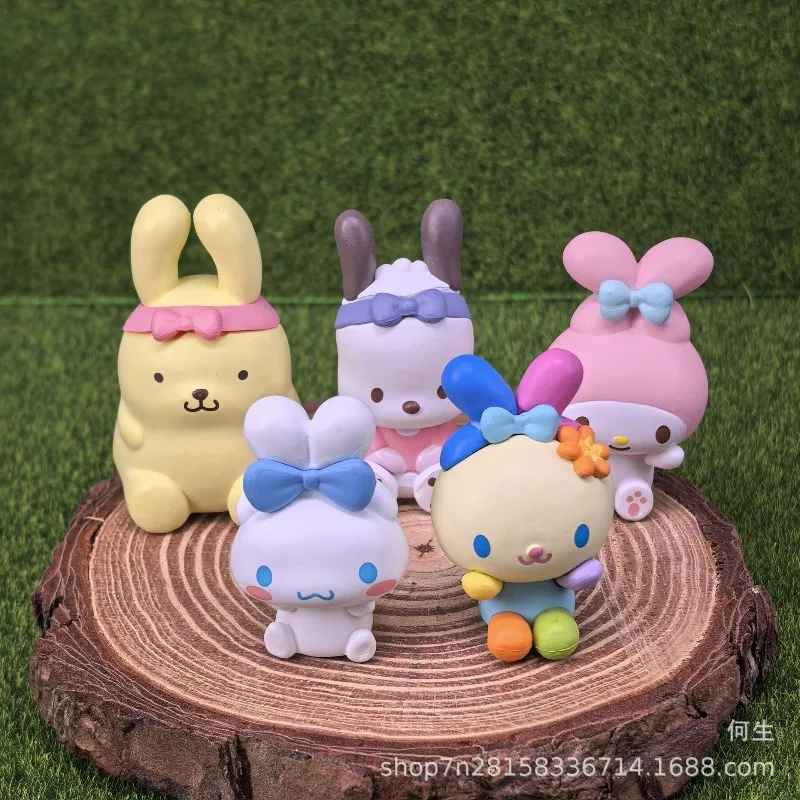 Sanrio caja ciega con figuras de Melodía, Pochacco y Pom Purin - imagen 4