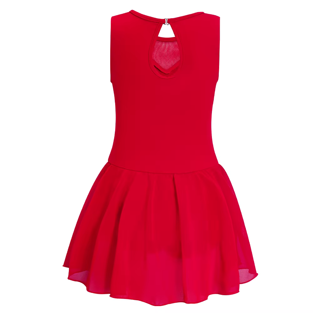 Maillot ballet niña con tutú – Para gimnasia y patinaje - imagen 5