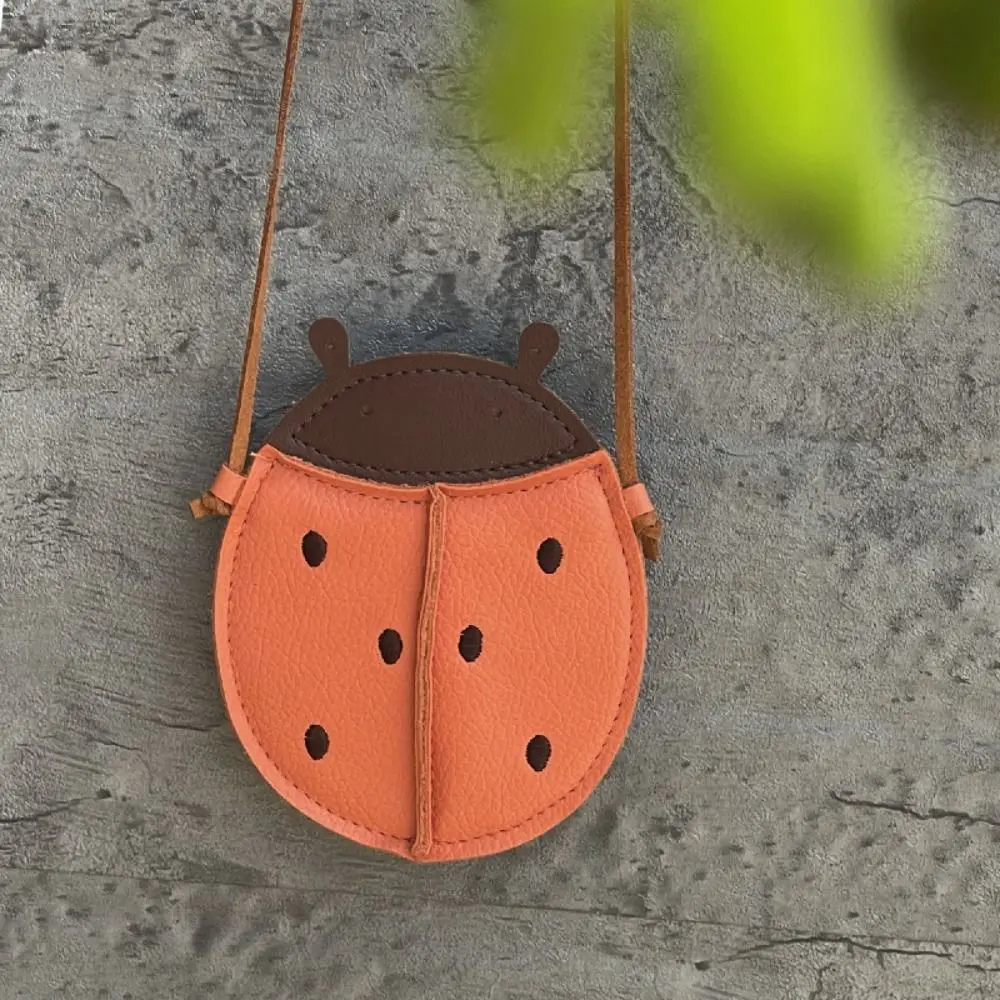 Regalo para niños Mariquita Pera Dibujos animados Lindo bolso cruzado Bolsos Regalo Mini bolsas - imagen 4