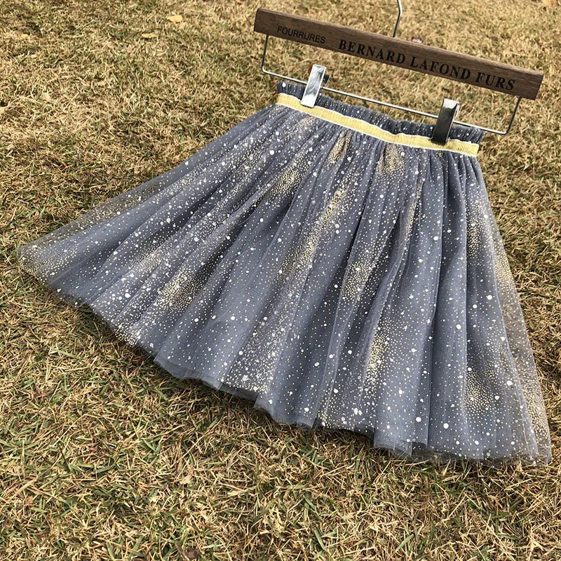 Faldas de lentejuelas de tutú para niñas, ropa para niños, Falda plisada de princesa, falda de malla para bebés, ropa de fiesta para niños - imagen 3