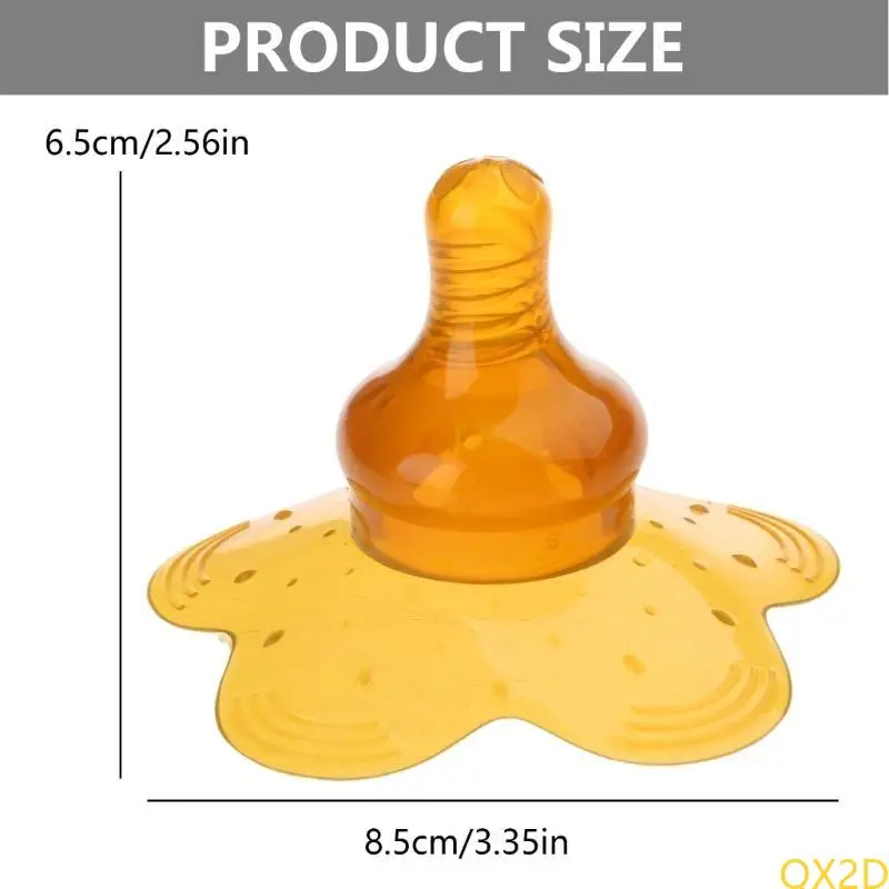 Protectores de pezón de silicona para amamantar – Confort y alivio - imagen 3