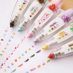 Cinta adhesiva floral para manualidades infantiles y decoraciones
