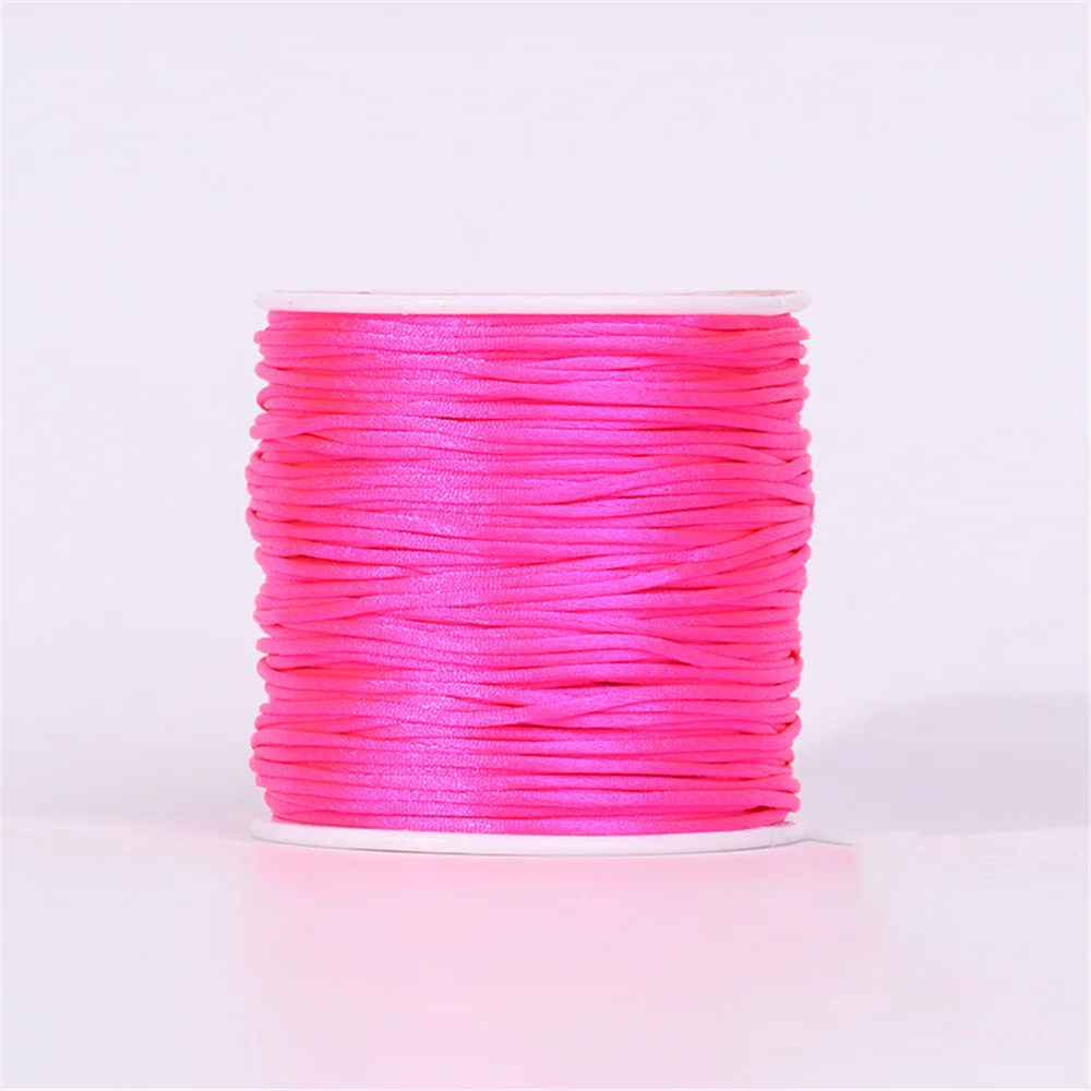 55m plum red rope