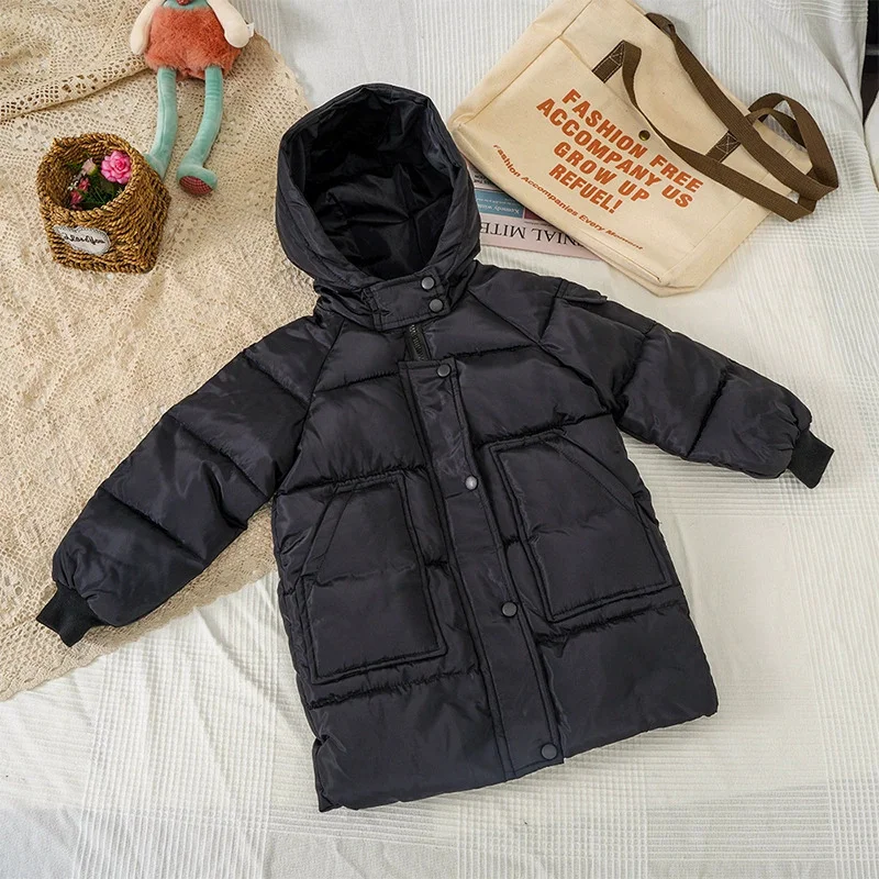 Abrigo de plumón con capucha para niños – Cálido para invierno - imagen 4