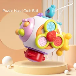 Pelota sensorial Montessori para bebé – Juguete educativo de estimulación