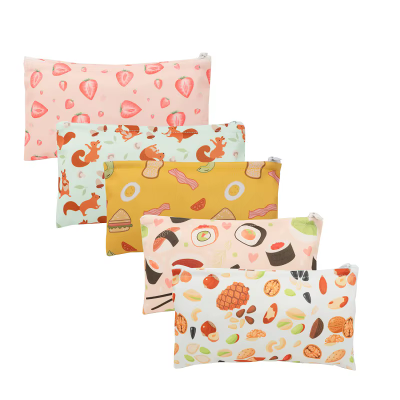 Bolsa impermeable para snacks de bebé – Separación seco y húmedo