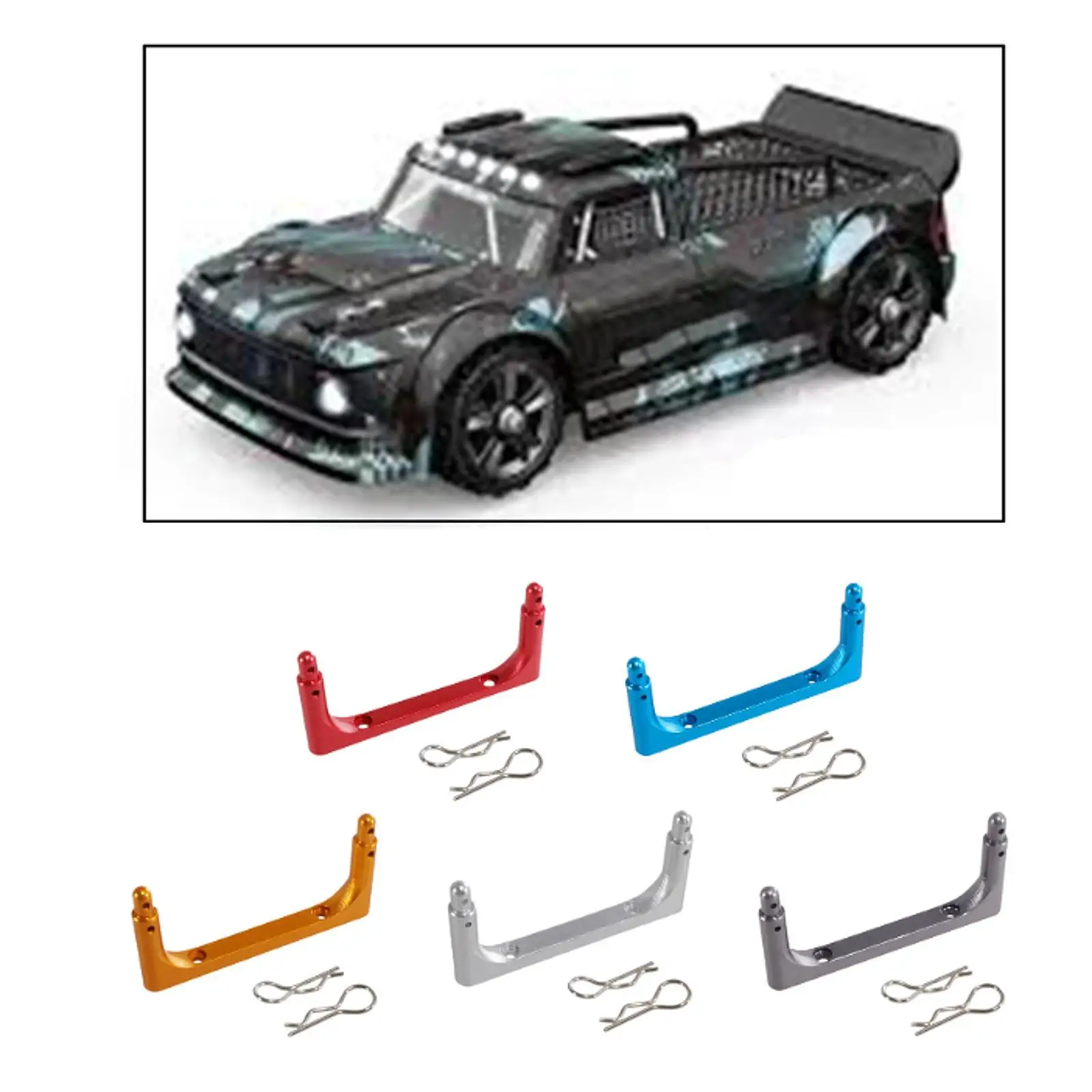 RC Car Front Body Pillar RC Car Modification Part for 14301 Mjx Hyper Go