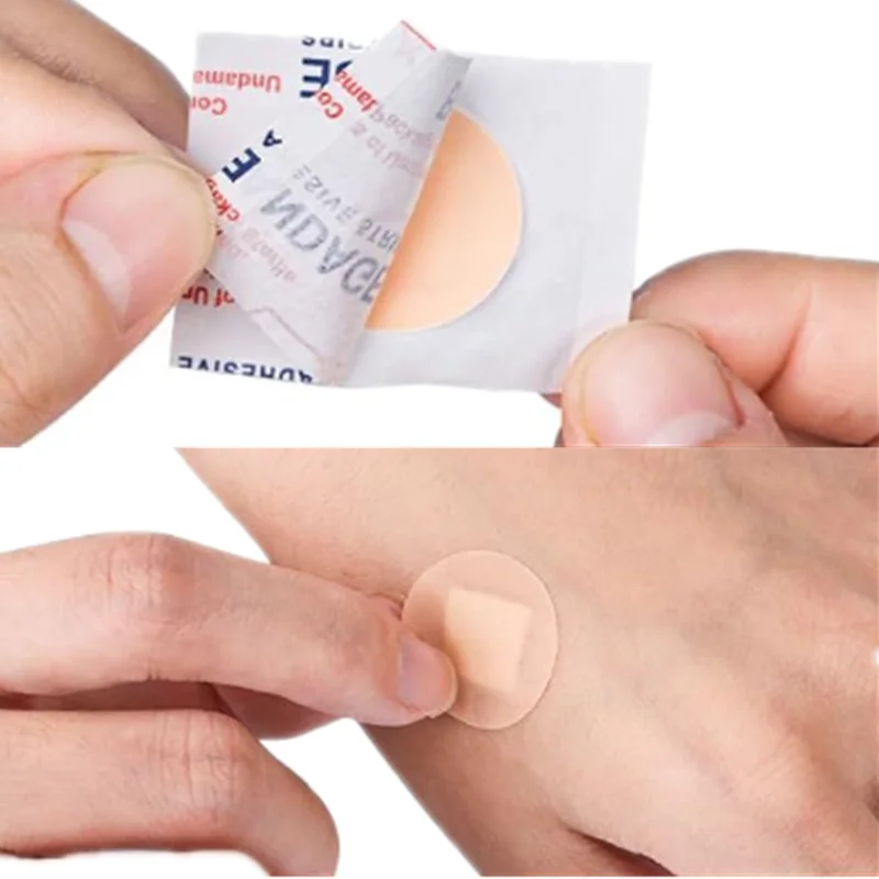 Tiritas redondas transpirables para niños – Vacunas y heridas - imagen 2
