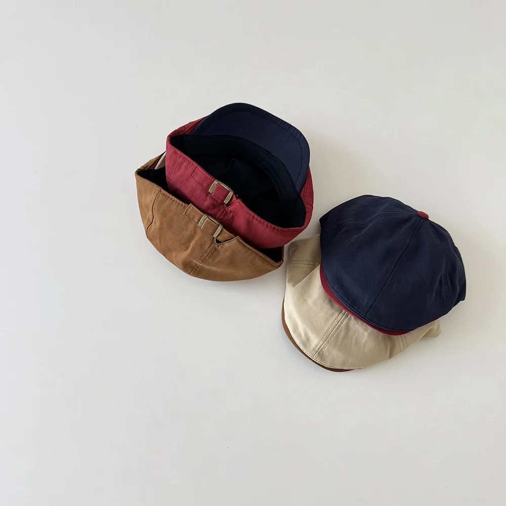Boina infantil de lana – Estilo vintage cálido para niño - imagen 3