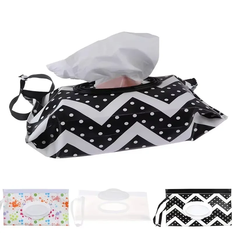 Bolsa toallitas húmedas para bebé con tapa EVA y correa - imagen 2