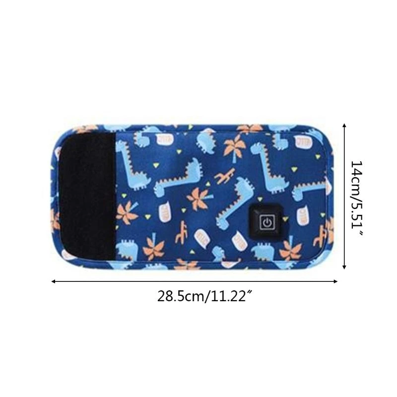 M76C 5V 2A Calefacción Bolsa ajustable viaje Calentador leche Calentador biberones USB portátil - imagen 5