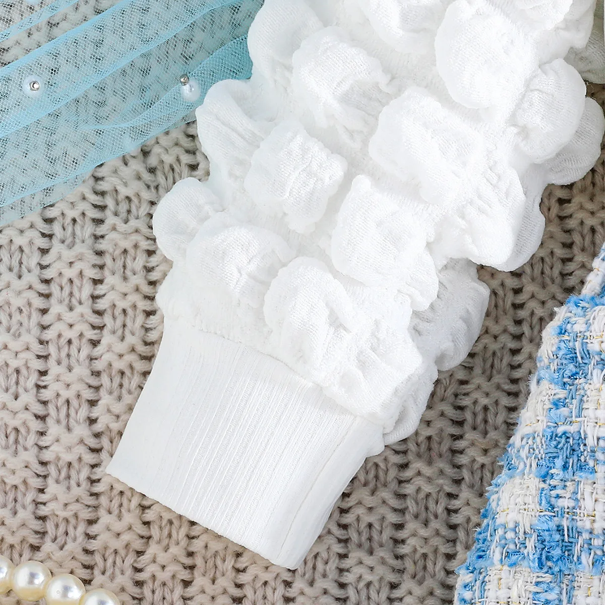 Ropa de primavera para niña pequeña, Tops de algodón de manga larga y falda a cuadros, conjuntos coreanos, ropa de Boutique para bebé, BC662 - imagen 4