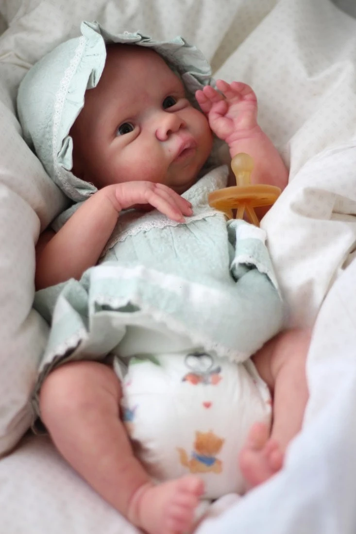 NPK Muñeca Reborn Miley – Kit piel 3D hiperrealista - imagen 4