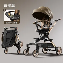 Carrito ligero reversible con respaldo reclinable
