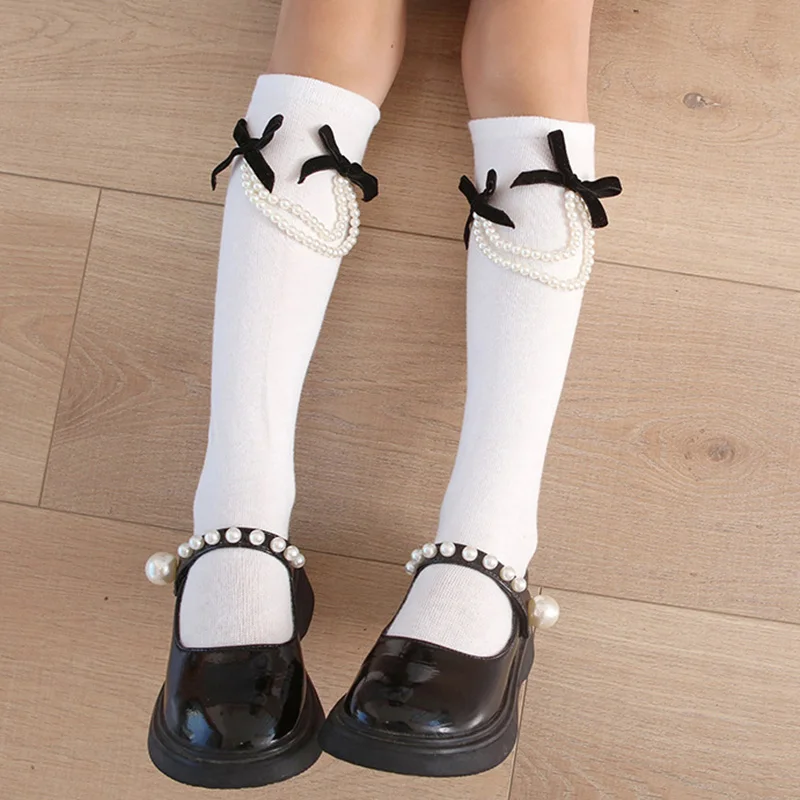 Calcetines altos de algodón para bebé y niño - Hasta la rodilla - imagen 2