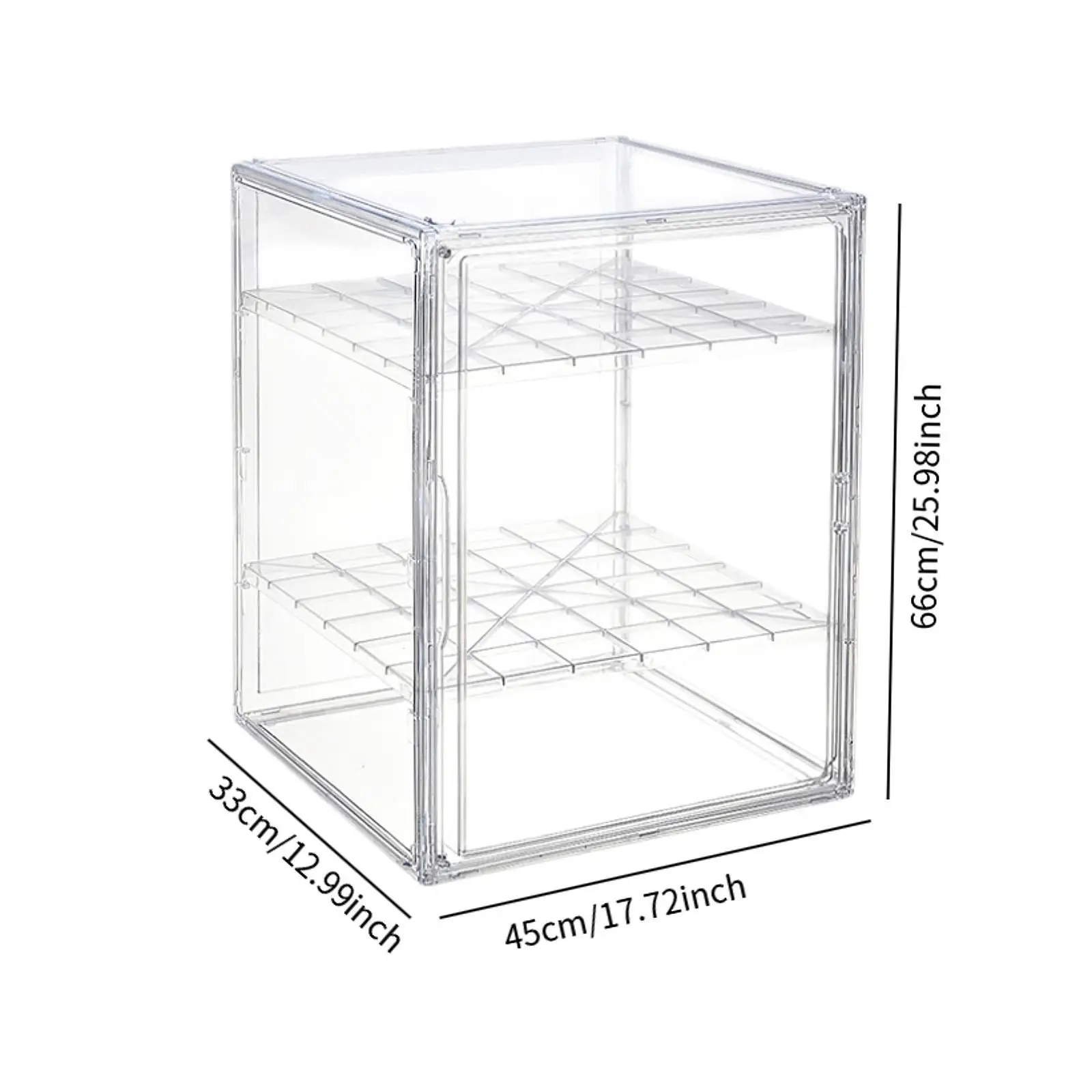 Display Case Helmet Display Case Self-assembly Shelf Collectibles Box Showcase for Collectibles Toys Helmet Souvenirs Booties