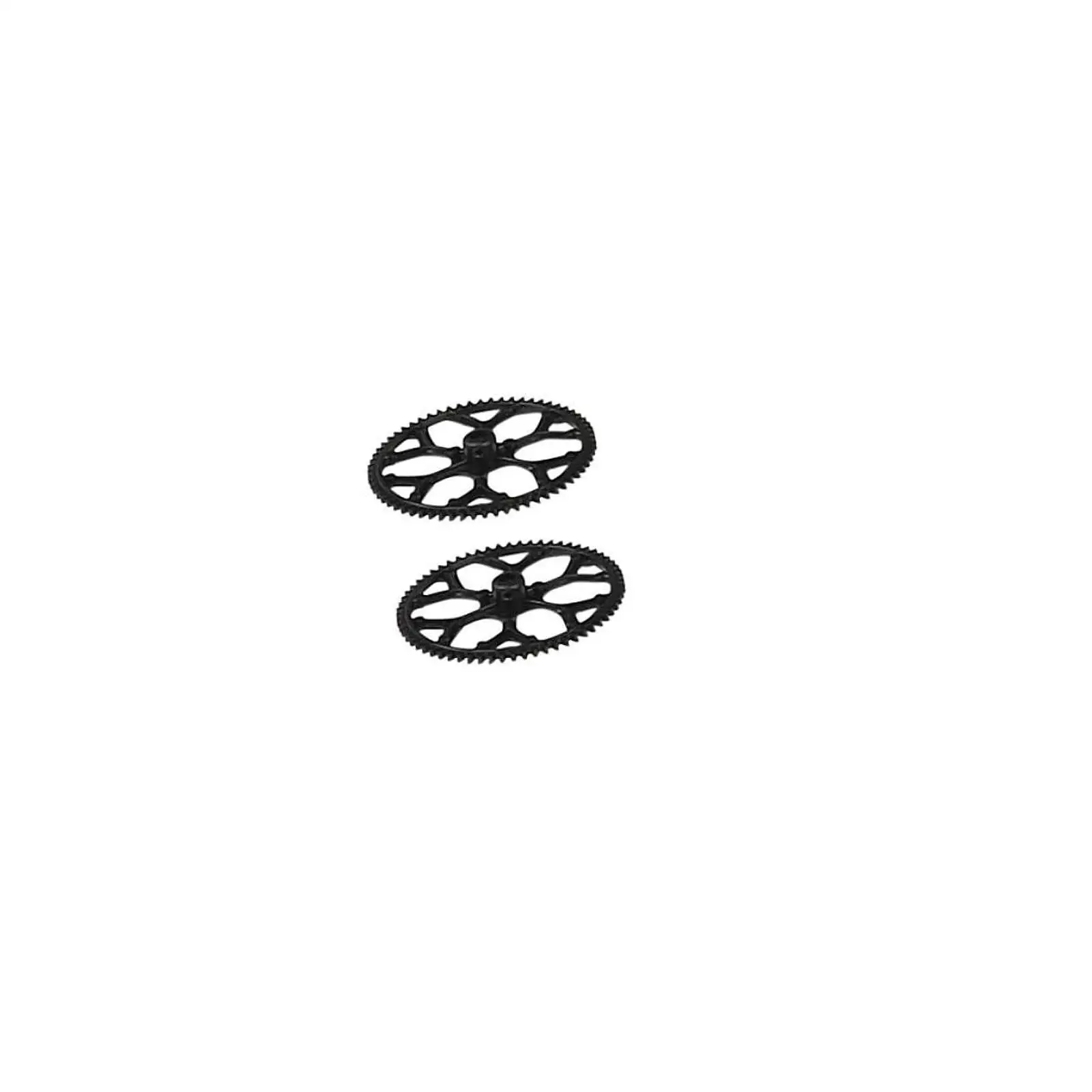 2 Pieces RC Helicopter Gears Set Upgrade Part Lightweight Sturdy DIY Parts RC Car Kits for Wltoys K170 XK Aircraft