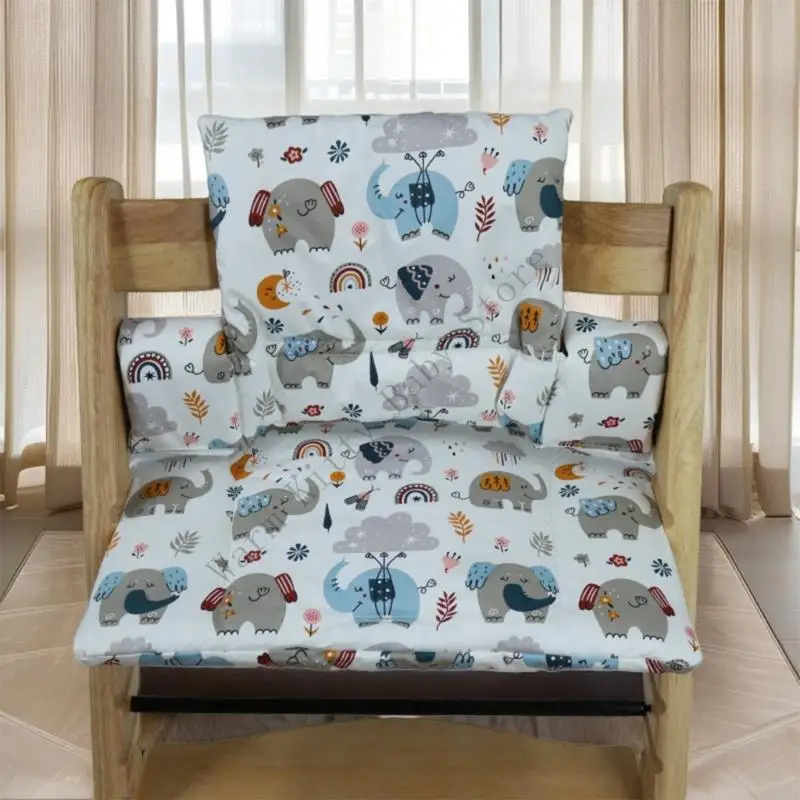 XXFE Cojín Transpirable para Trona Bebé, Cojín Asiento Suave para Soporte Seguro A Comer - imagen 2