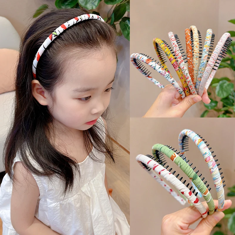 Nuevos niños dulces colores adorno de flores diadema tocados niñas acrílico lindo aro de pelo diademas accesorios para el cabello para niños - imagen 3