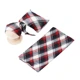 red plaid