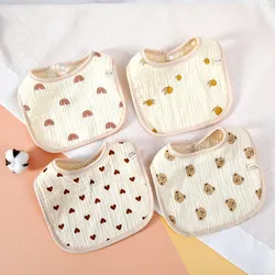 Babero bandana de algodón para bebé recién nacido