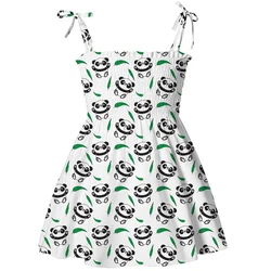 Vestido verano niña algodón – Estampado playero sin mangas