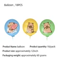 18pcs balloons