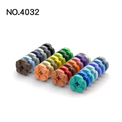 Placas redondas 2×2 para construir – Compatibles con LEGO para niños