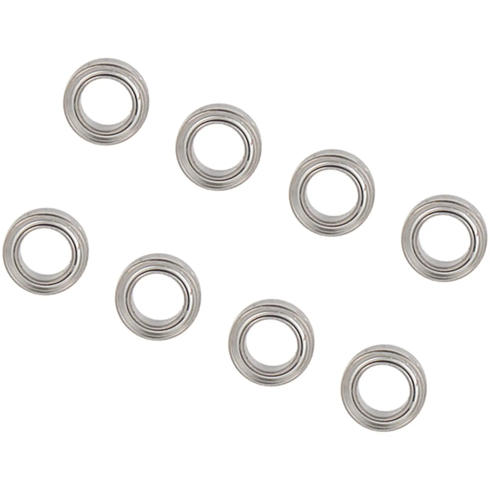 8 Pieces 1:18 RC Metal Steering Cup Bearing RC RC Car Spare Parts for A01 A02 A86 Ld1801 1802,1803 RC Car Truck Accessories