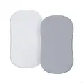 white and gray