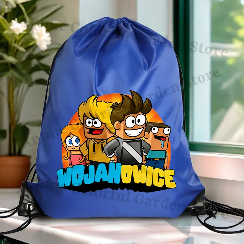 Bolsa cordón Wojan para niño – Estampado anime sport