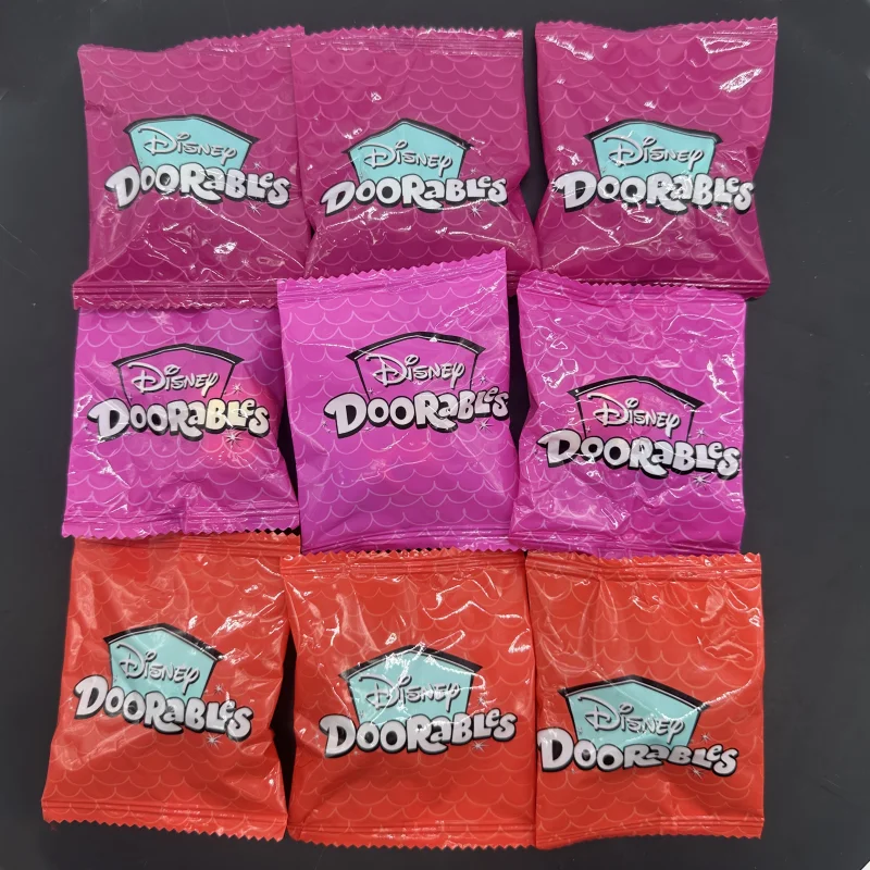 Disney Doorables 11 9 6 Series bolsa ciega de juguete figura de ojo de cristal transparente y multicolor muñeca de Winnie The Pooh juguetes regalo para niños