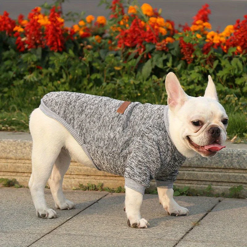 Sudadera de invierno para perros Bulldog Francés – Jersey térmico - imagen 4