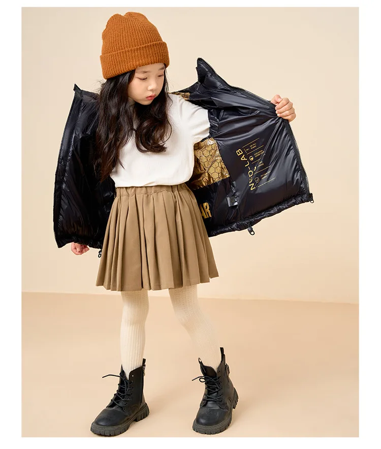 Chaqueta de plumón para niño – Abrigo acolchado de invierno - imagen 2