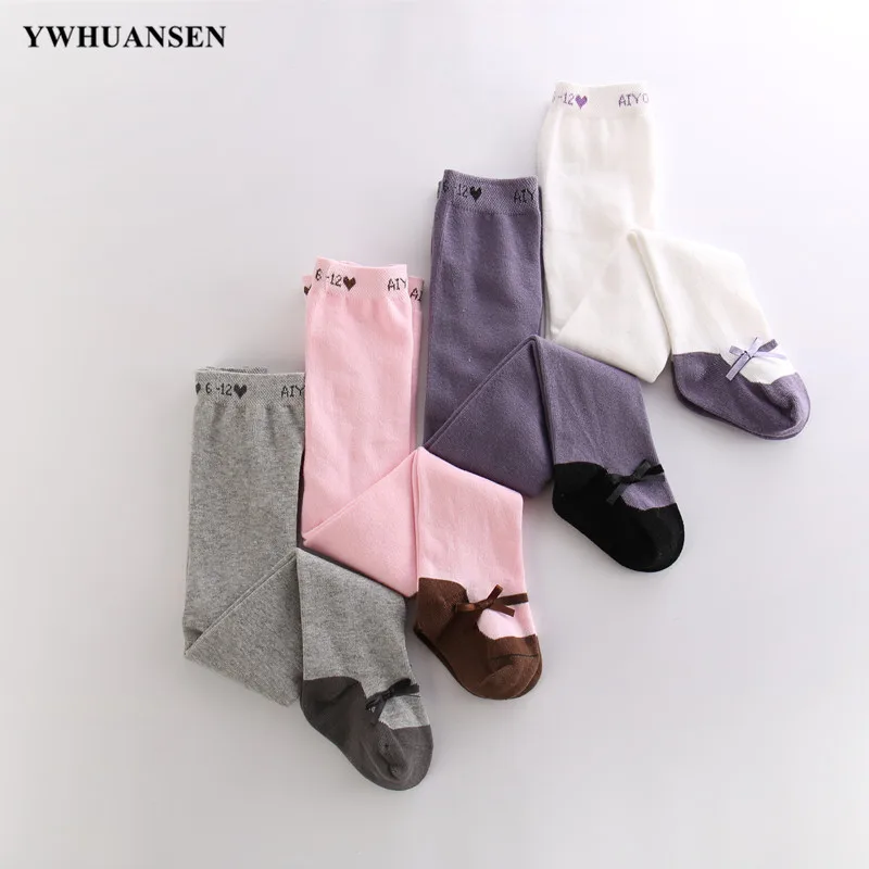 Zapatos de baile para niñas de 0 a 4 años, medias con lazo, pantimedias de algodón peinado, ropa para niños pequeños, primavera y verano - imagen 4