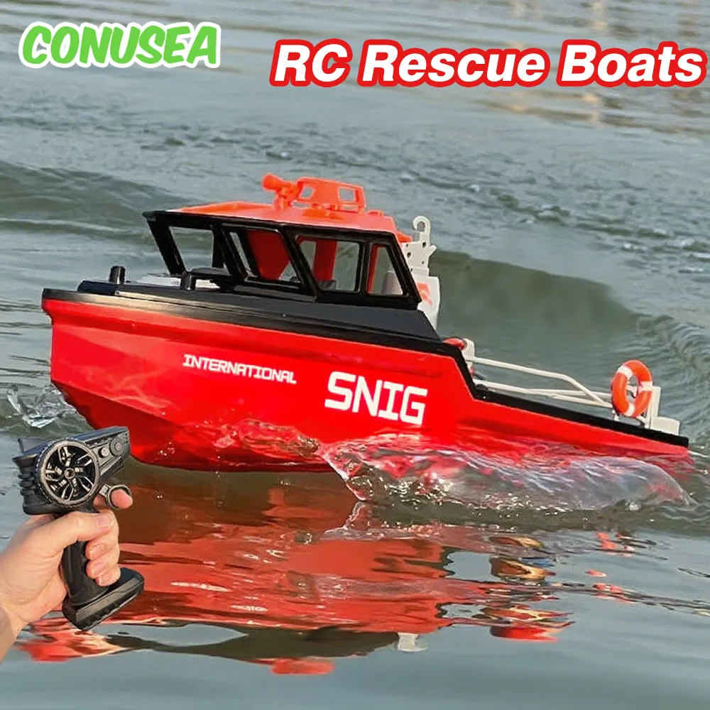 Barco radiocontrol Speedoat de rescate – 2.4G infantil