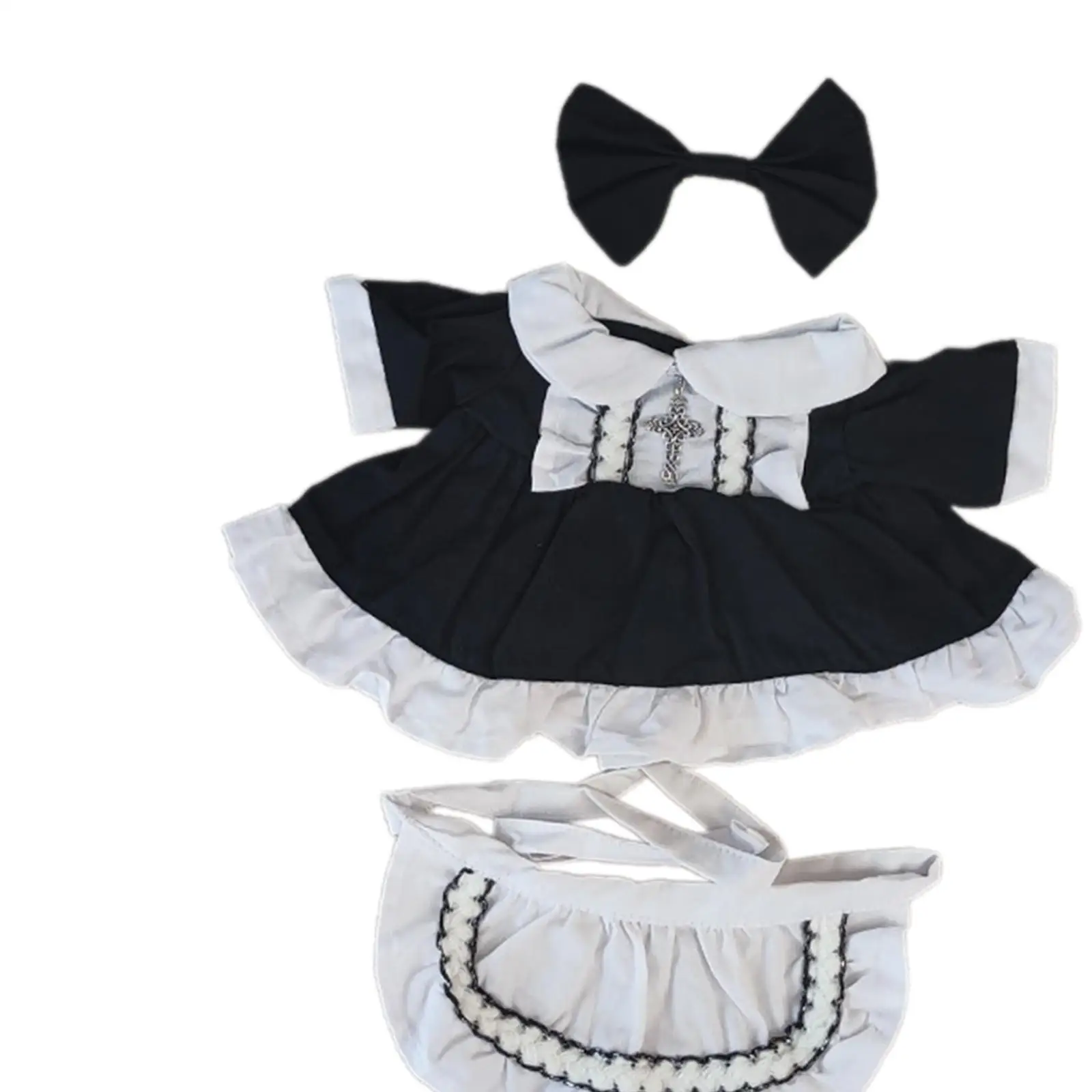 Plush Doll Clothes Girl Doll Clothes Dress Fashion Girls Gift Dress up for Kids Clothing Outfits Costumes for 14.96'' Doll