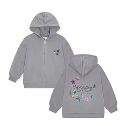 Conjunto de sudadera y pantalón con lentejuelas para niño