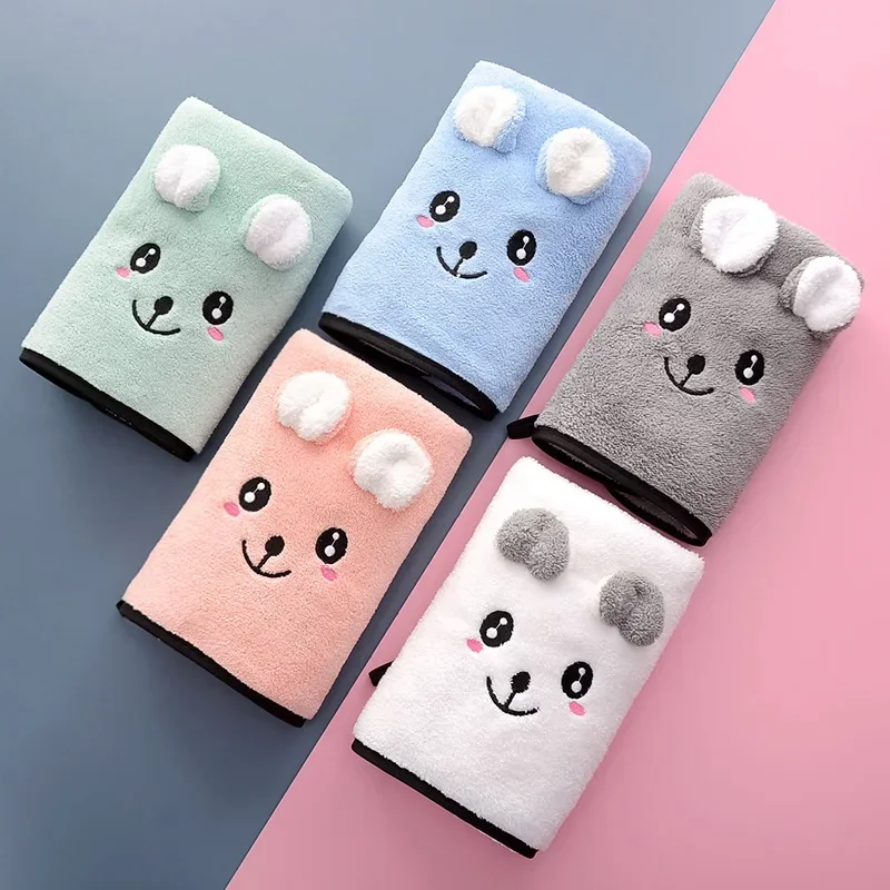 1 unidad de Toallas para niños, Toallas de baño suaves, Toallas, animales lindos, fuerte absorción de agua, Toalla de alta gama, 35*75cm, банное Jayaт - imagen 3