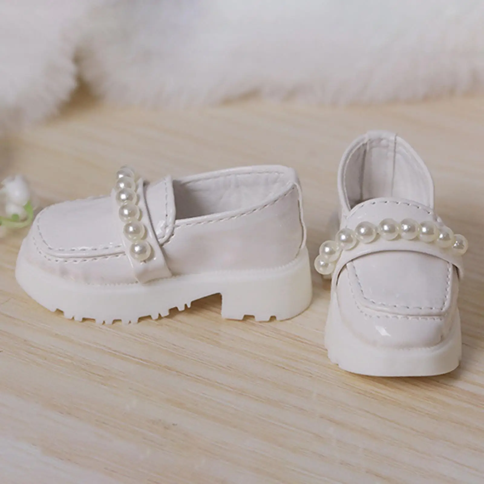 1:4 Scale Figures High Heeled Shoes Dress up Stylish Cosplay Pretend Play Toy Miniature Shoes Costume for Doll Model BJD
