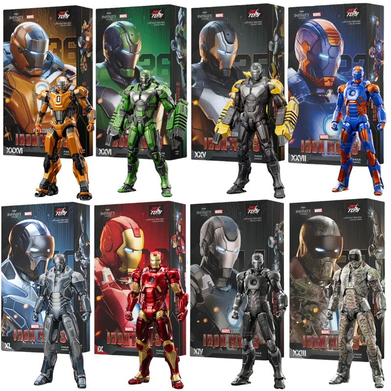Figura de acción Iron Man MK3 ZD Toys de coleccionismo - imagen 4