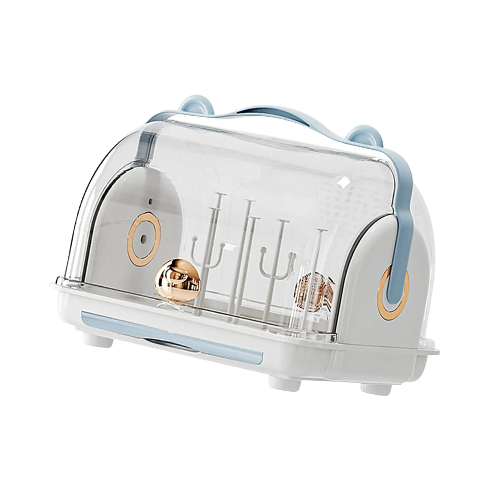 Drying Rack for Children's Tableware Organizer Simple Lovely Shape Practical