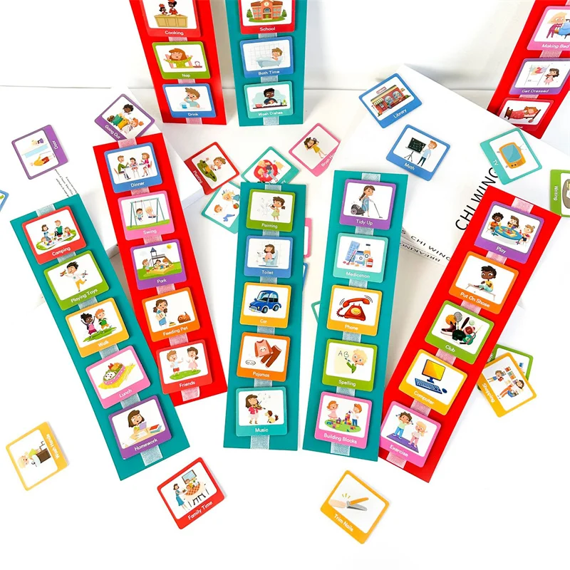 Horario visual para niños con autismo – Tabla de rutinas Montessori - imagen 2