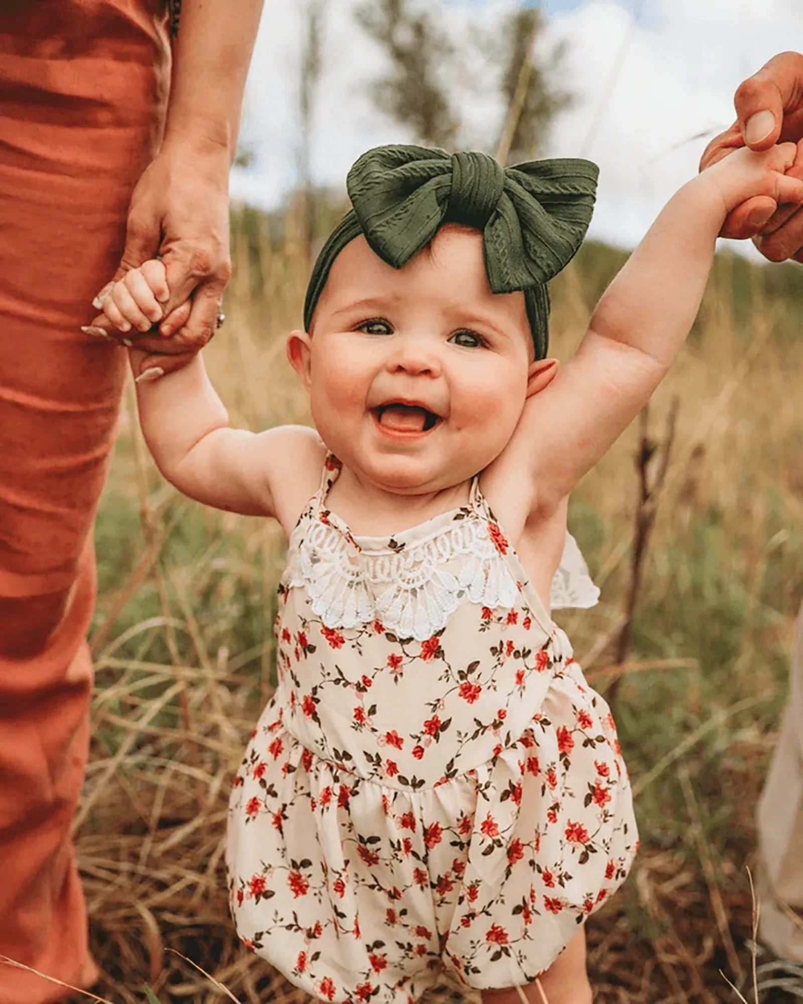Caliente PANTONE Color sólido diadema con lazo para niñas banda elástica para el cabello turbante con lazo de algodón sombreros para niños accesorios para el cabello de bebé - imagen 2