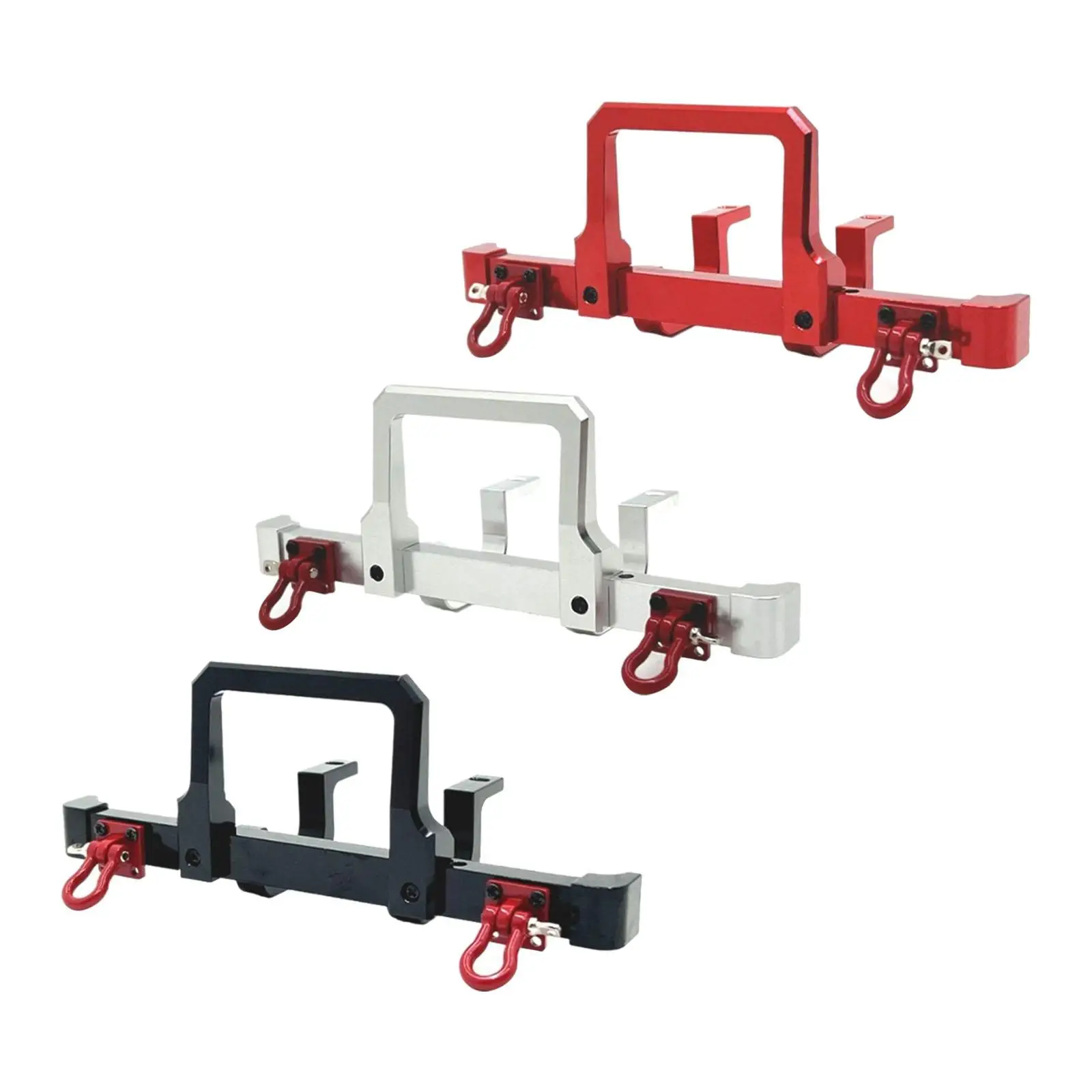RC Car Metal Front Bumper Modification Assembly RC Model Vehicle Parts Upgrade Parts Accessory for MN82 LC79 1/12 Scale RC Car