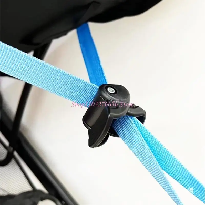 R6FD Accesorio para cochecito Correa segura Diseño resistente a abrasión Almacenamiento conveniente - imagen 3