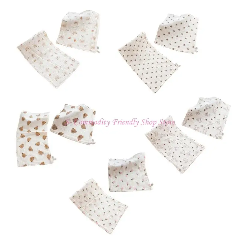 Toalla bebé algodón grueso estampado infantil suave absorbente cómoda - imagen 3