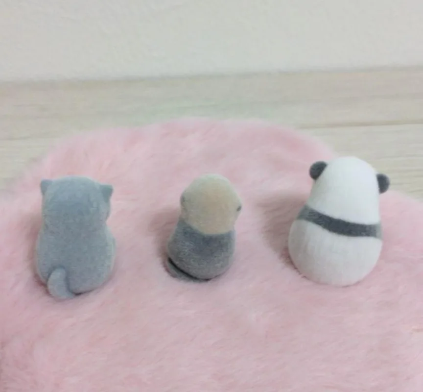 Fuwahowa Machiboke Figuras Sentadas – Juguetes Flocados para Bebé - imagen 3