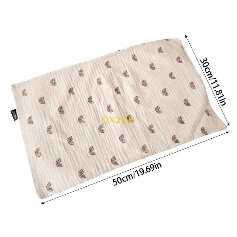 Almohada rectangular antideslizante para bebé, almohada antideslizante de repuesto, almohada transpirable lavable, funda de almohada transpirable - imagen 4